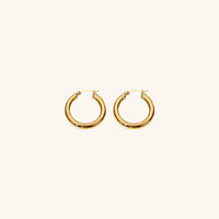 [LOVE LUCKY]Wide Hoop Earrings
