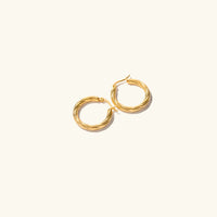 [LOVE LUCKY]Zephy Hoop Earrings