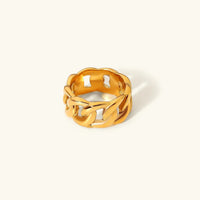 [LOVE LUCKY]Splendor Gold Ring