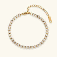 [LOVE LUCKY]Wisteria Diamond Tennis Bracelet
