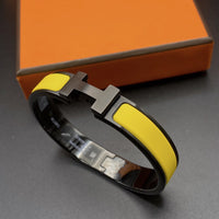 [LOVE LUCKY]CLIC HM SO BLACK YELLOW BRACELET