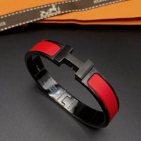 [LOVE LUCKY]CLIC HM SO BLACK RED BRACELET