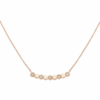 [LOVE LUCKY]BEE MY LOVE DIAMOND NECKLACE