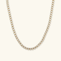 [LOVE LUCKY]Wisteria Diamond Tennis Necklace