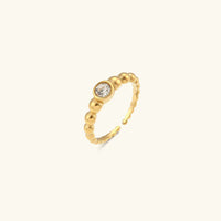 [LOVE LUCKY]Zennie Gold Ring