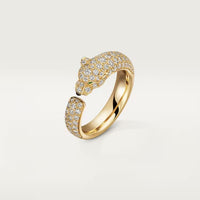 [LOVE LUCKY]PANTHERE FULL DIAMOND SMALL RING