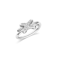 [LOVE LUCKY]JEUX DE SILVER DIAMOND RING