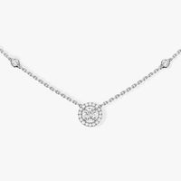 [LOVE LUCKY]Diamond Necklace 0,20ct Brilliant Shape Joy