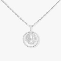 [LOVE LUCKY]LUCKY MOVER PM PAVED NECKLACE