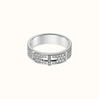 [LOVE LUCKY]KELLY SILVER DIAMOND RING