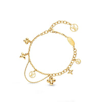 [LOVE LUCKY]BLOOMING PINK GOLD MOP BRACELET