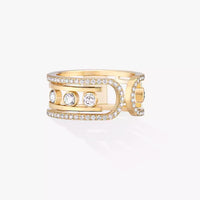 [LOVE LUCKY]Move 10th Diamond Ring in Gold