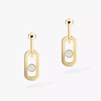 [LOVE LUCKY] So Move XL Diamond Hoop Earring