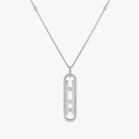[LOVE LUCKY]Diamond Necklace Move 10Th