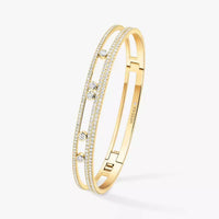 [LOVE LUCKY]Move Romane pavé bangle